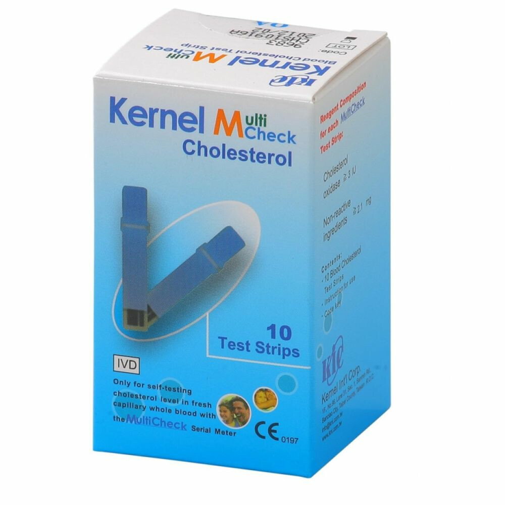 Testjezelf Multicheck Cholesterol Strips 10stuks