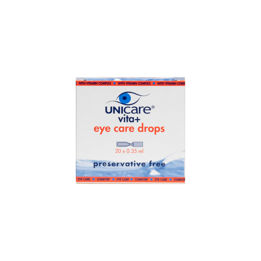 Unicare Oogdruppels Vita+ Eye Care Met Dexpanthenol 20x35ml
