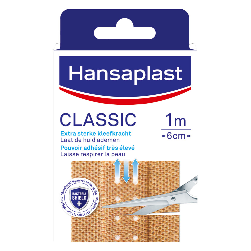 Hansaplast Pleisters Classic 1mx6cm 1mx6cm