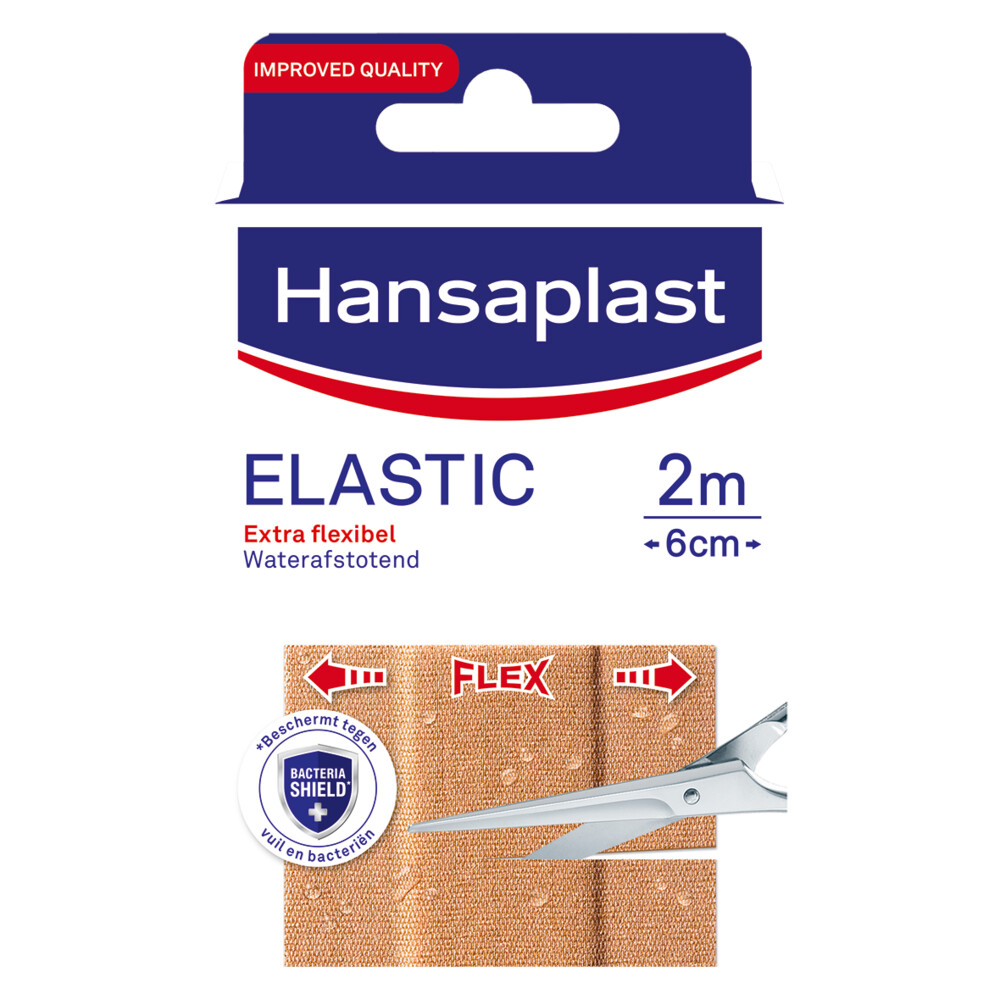 Hansaplast Pleisters Elastic 1096 6cm 2meter