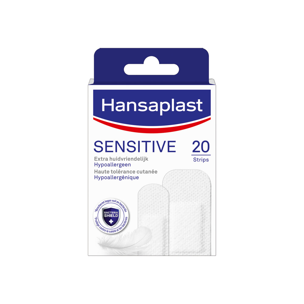Hansaplast Pleisters Sensitive Strips Ass 46041 20stuks