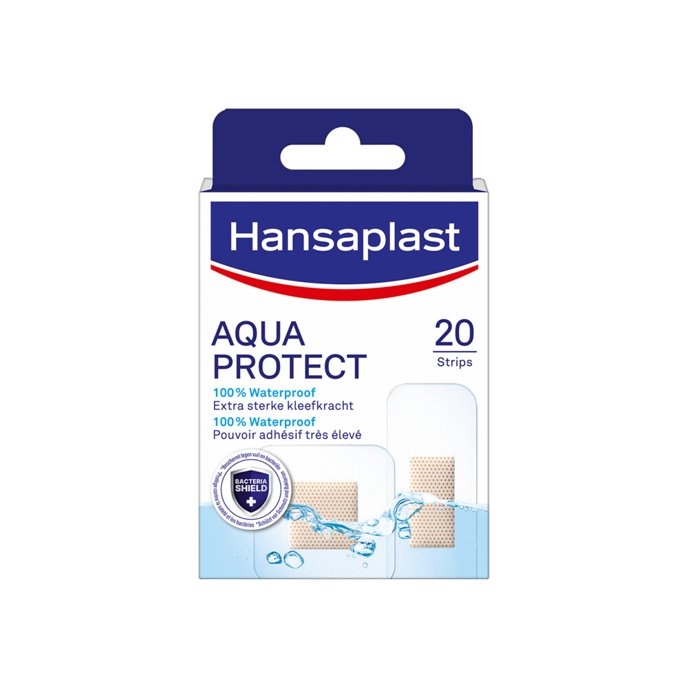 2x Hansaplast Aqua Protect 20 strips