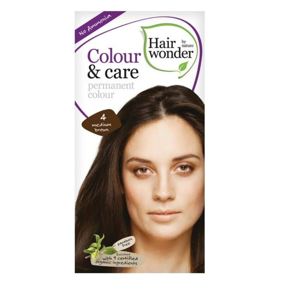 Hairwonder Color Care 4 Medium Brown 100ml