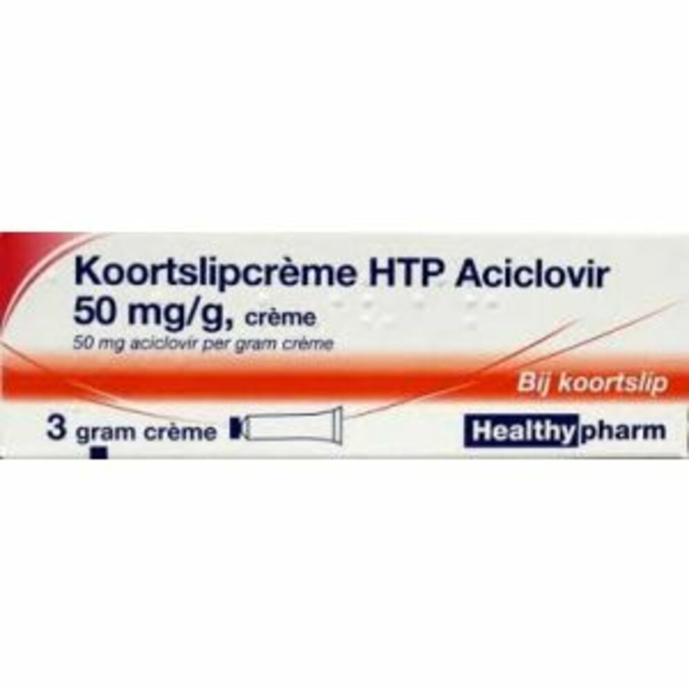 Healthypharm Koortslip Creme Aciclovir 3 gram