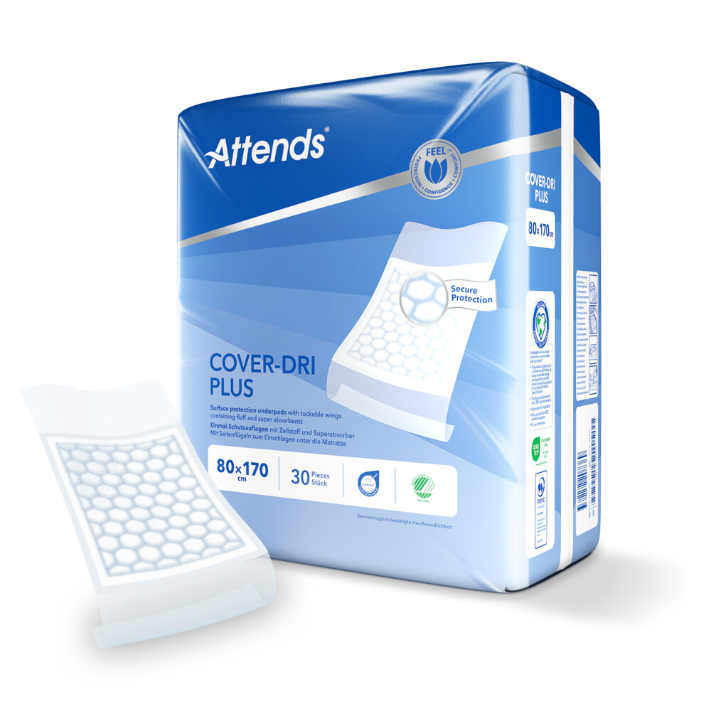 Attends Cover Dri Plus 80x170 30 stuks