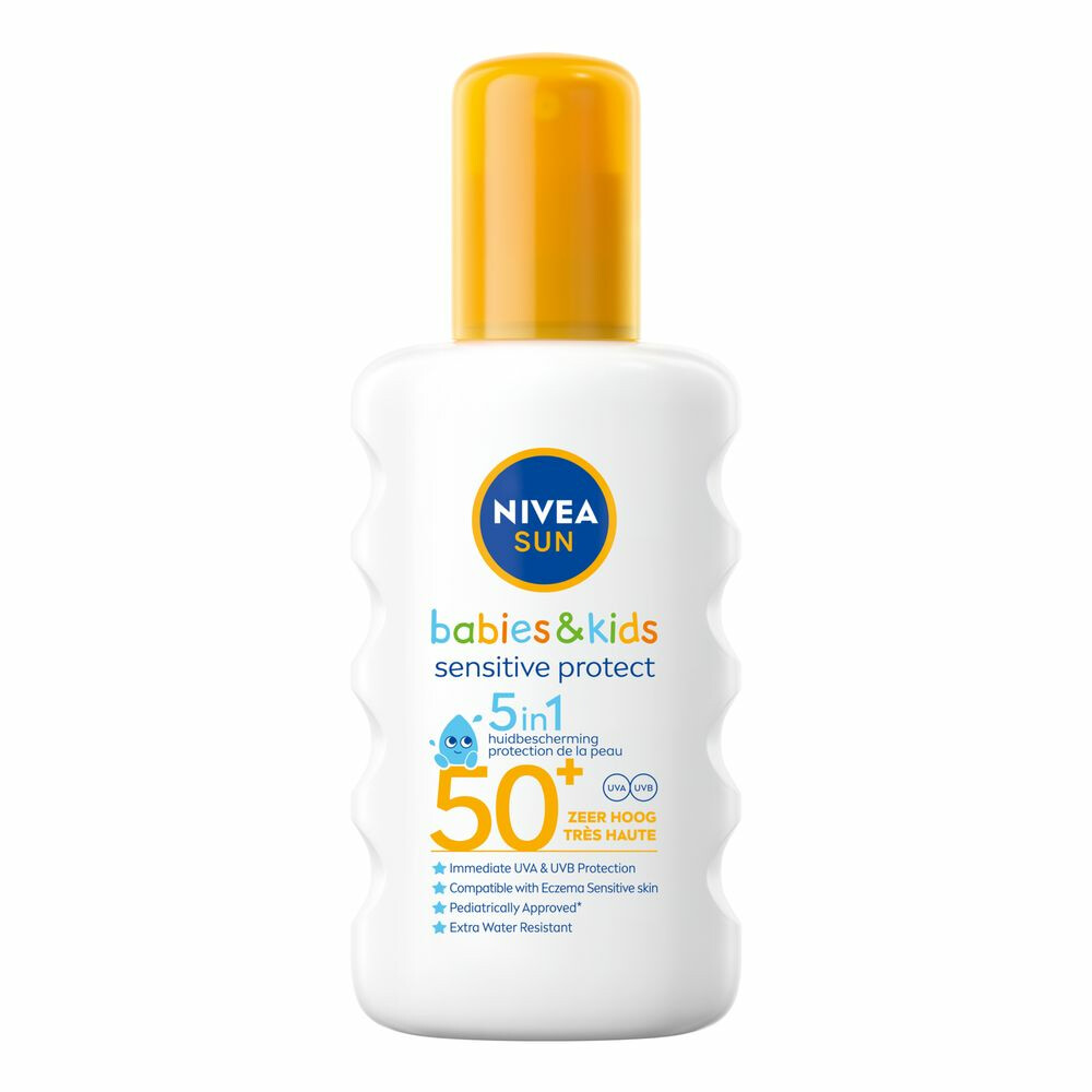 Nivea Sun Kids Pure and Sensitive Spray Factor(spf)50+ 200ml