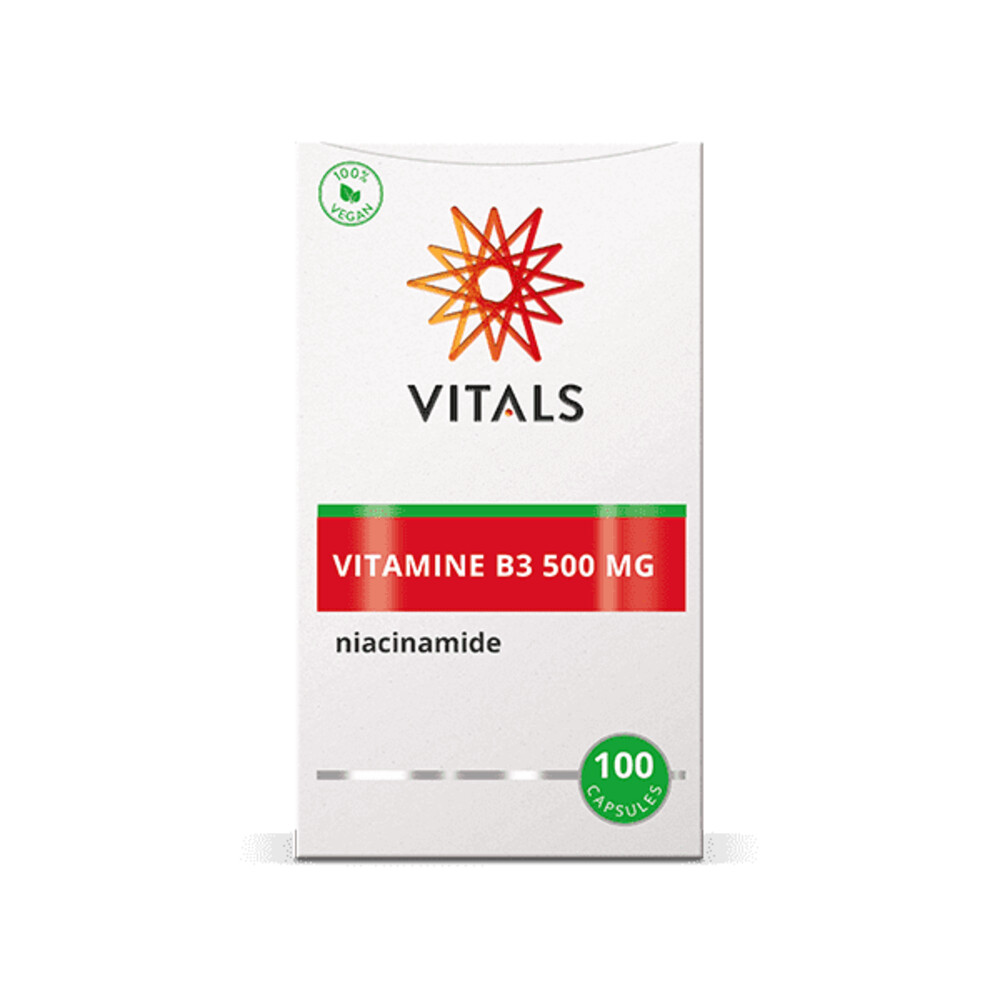 Vitals Vitamine B3 Niacinamide 500mg 100cap