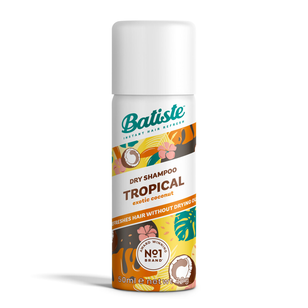 Batiste Shampoo Droog Tropical 50ml