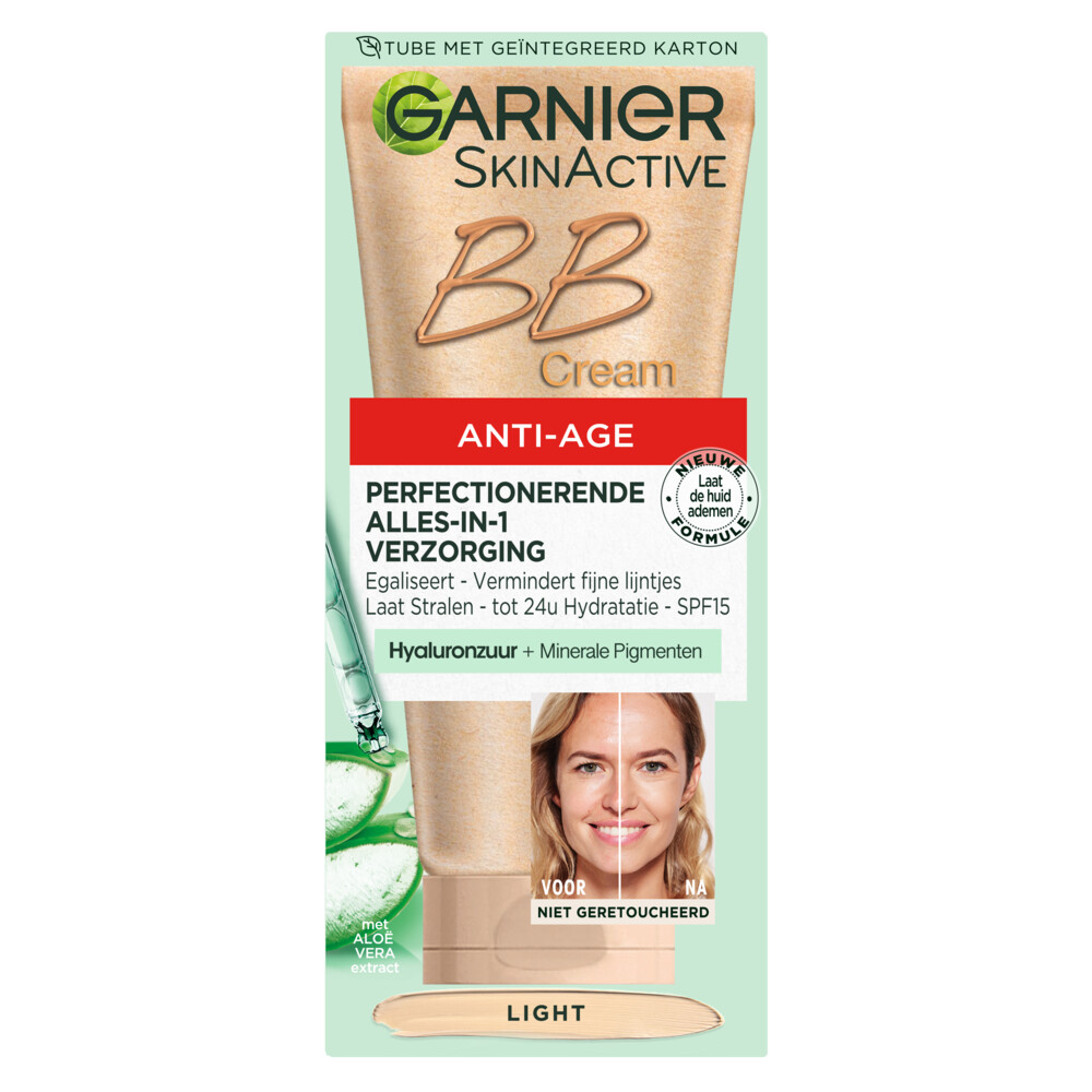 Garnier Skin Naturals BB Cream Miracle Skin Perfector Anti Veroudering Lichte Huid 50ml