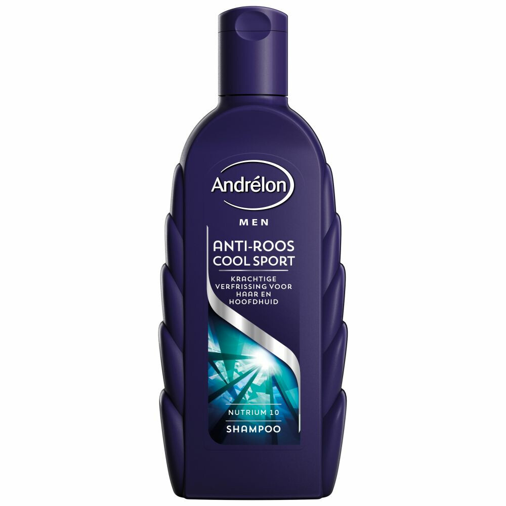 Verdorren Papa Trots Andrelon Shampoo Anti-Roos Cool Sport For Men 300 ml | Plein.nl