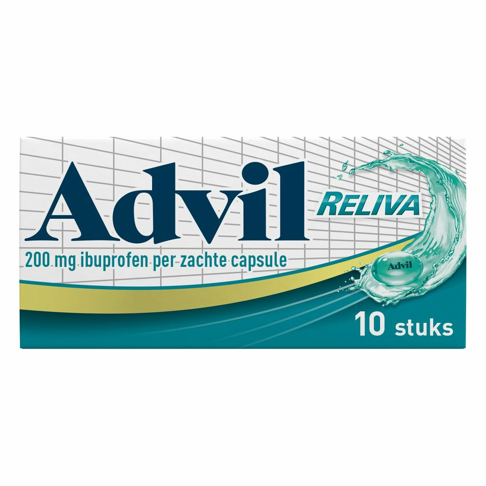 Advil Liquid Caps 200mg 10caps