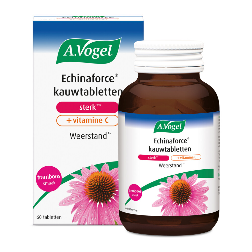 A.Vogel Echinaforce Kauwtabletten + Vitamine C 60stuks