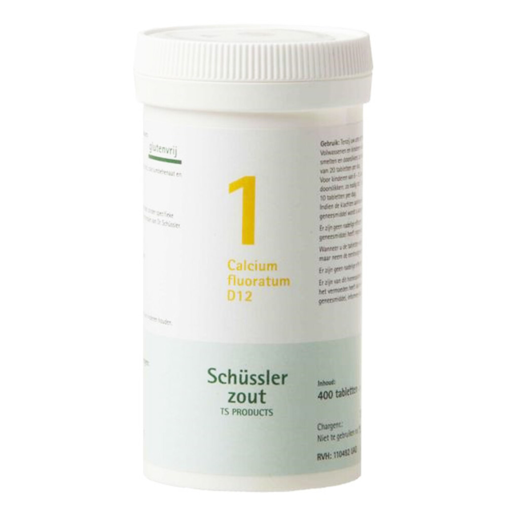 Pfluger Schussler Zout nr 1 Calcium Fluoratum D12 400 tabletten