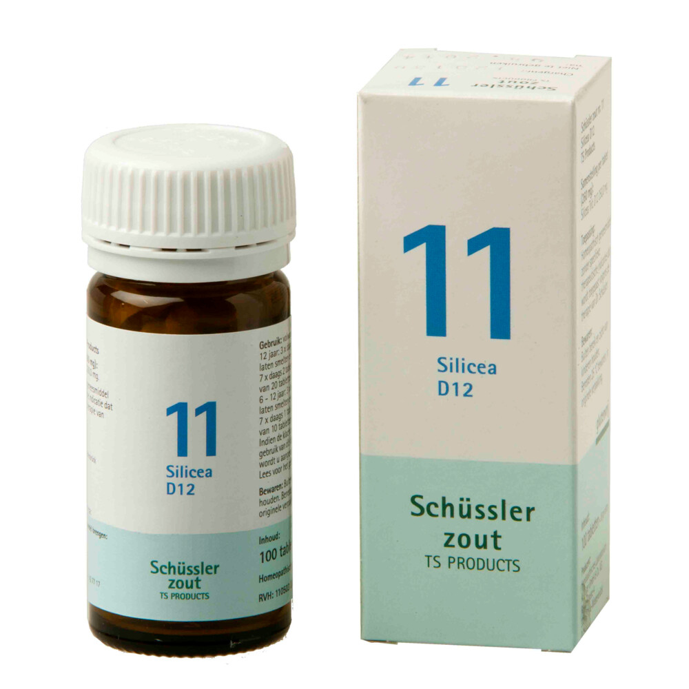2x Pfluger Schussler Zout nr 11 Silicea D12 100 tabletten