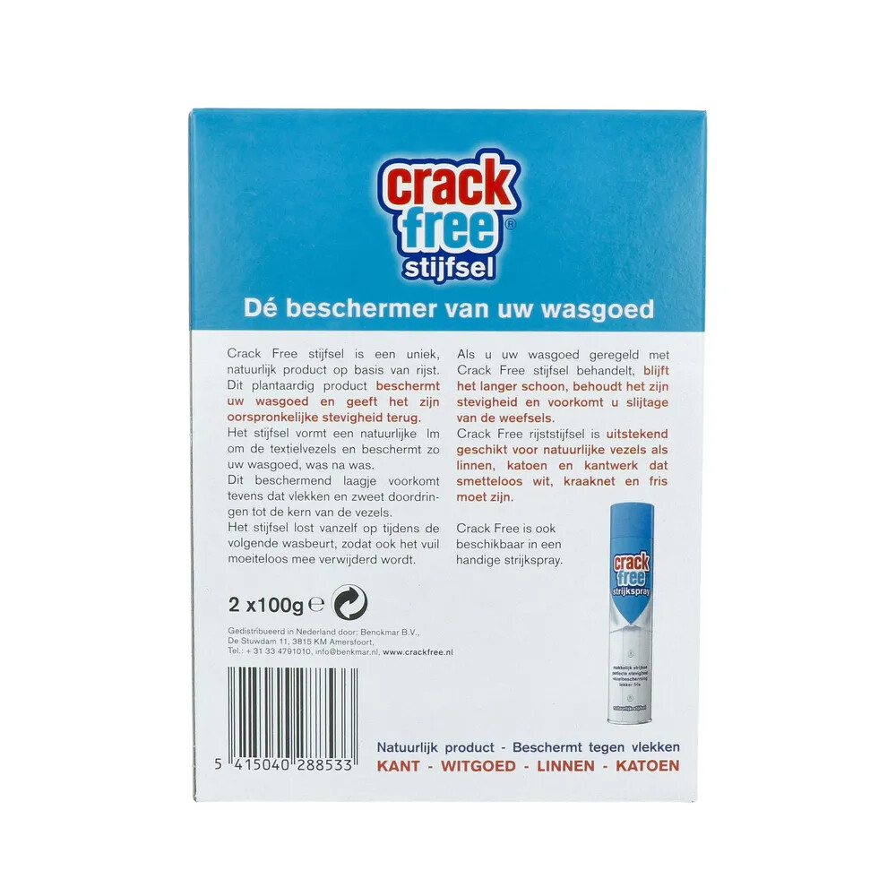 Crackfree Stijfselpoeder 2 stuks, foto 3