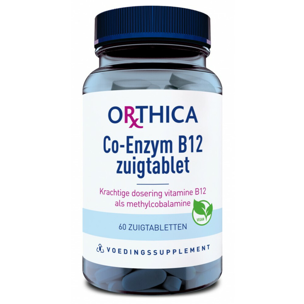 Herkenning Lijkt op spier Orthica Co-Enzym B12 60 zuigtabletten | Plein.nl
