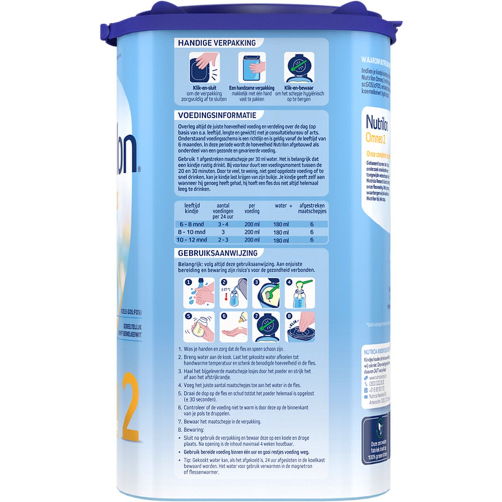 Nutrilon Omneo 2 800 gr, foto 4