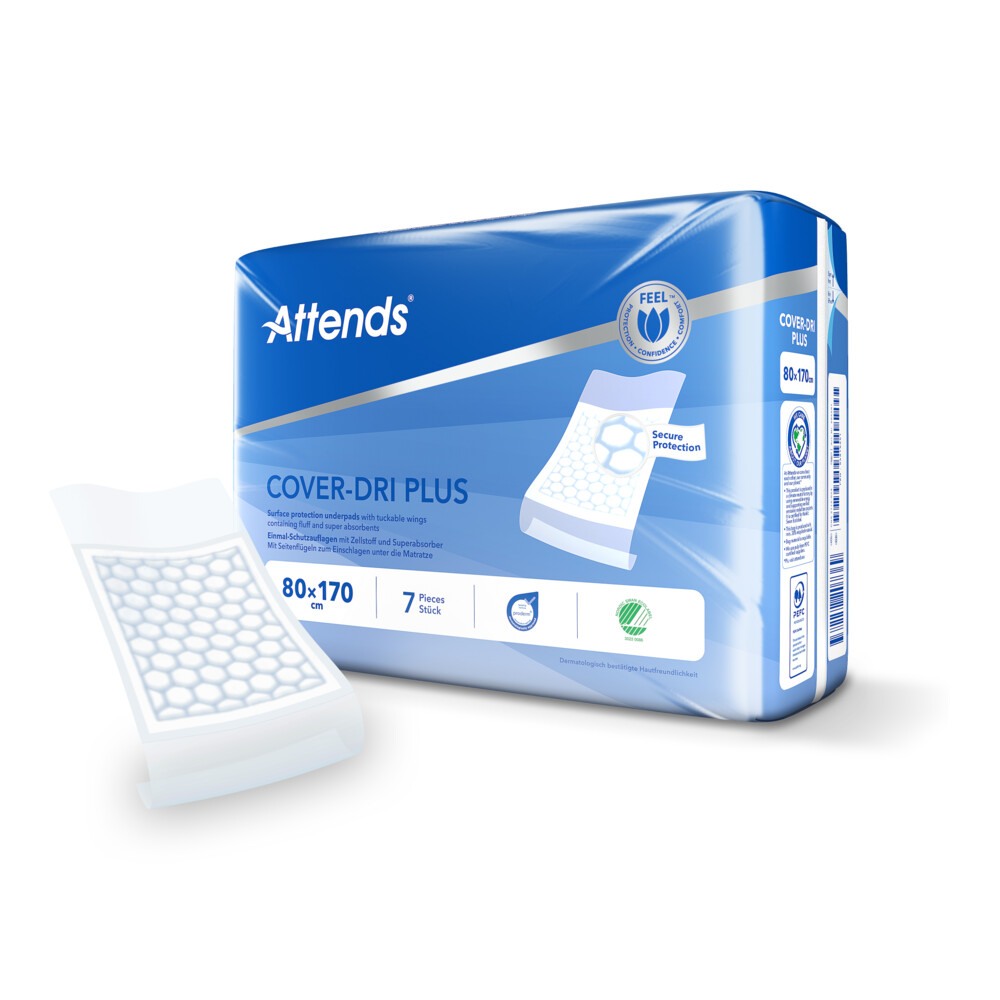 Attends Cover Dri Plus 80x170 7 stuks