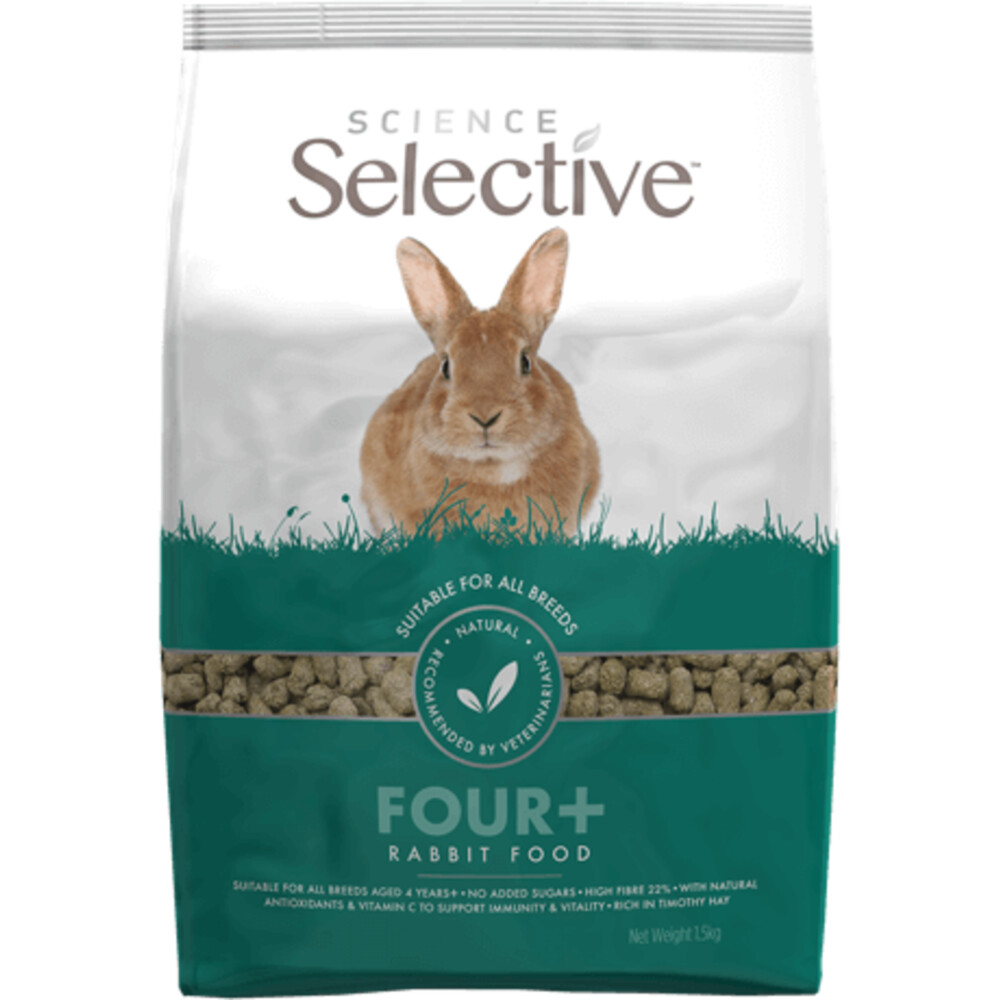 Fjord ik ben ziek Hoofdstraat Supreme Science Selective Rabbit Konijnenvoer Mature 1,5 kg | Plein.nl