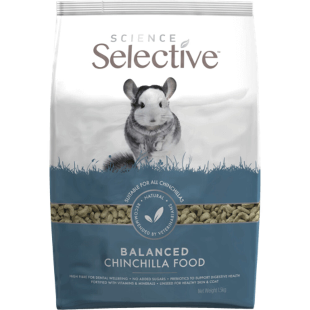 4x Supreme Science Selective Chinchilla 1,5 kg