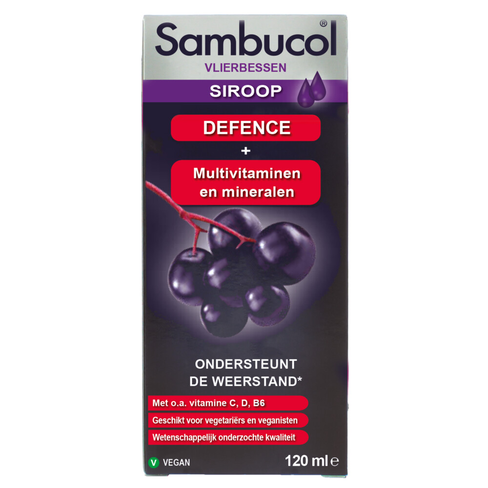 3x Sambucol Extra Defence 120 ml