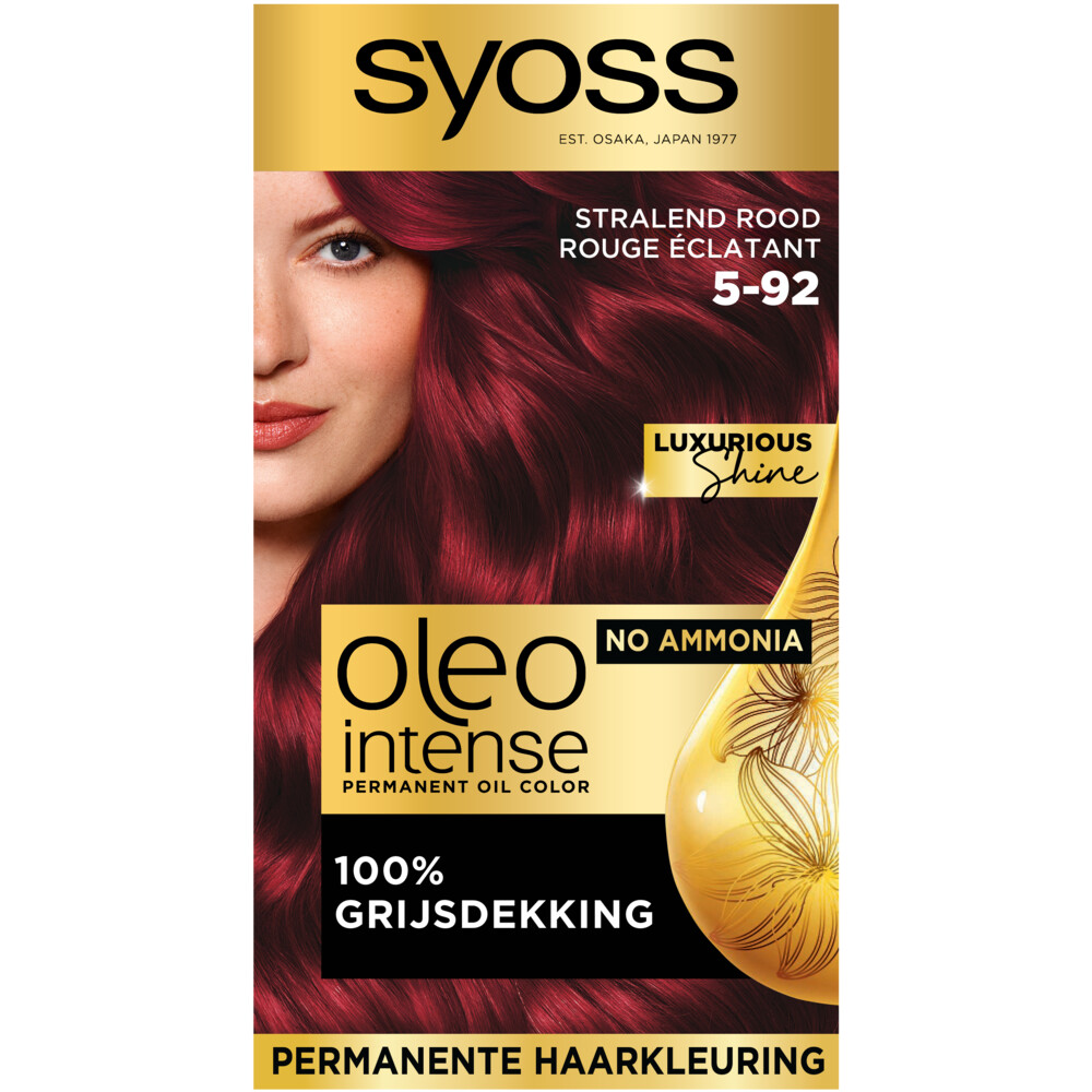 Syoss Oleo Intense Stralend Rood Haarverf