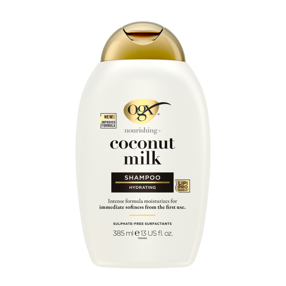 1+1 gratis: OGX Coconut Milk Shampoo 385 ml