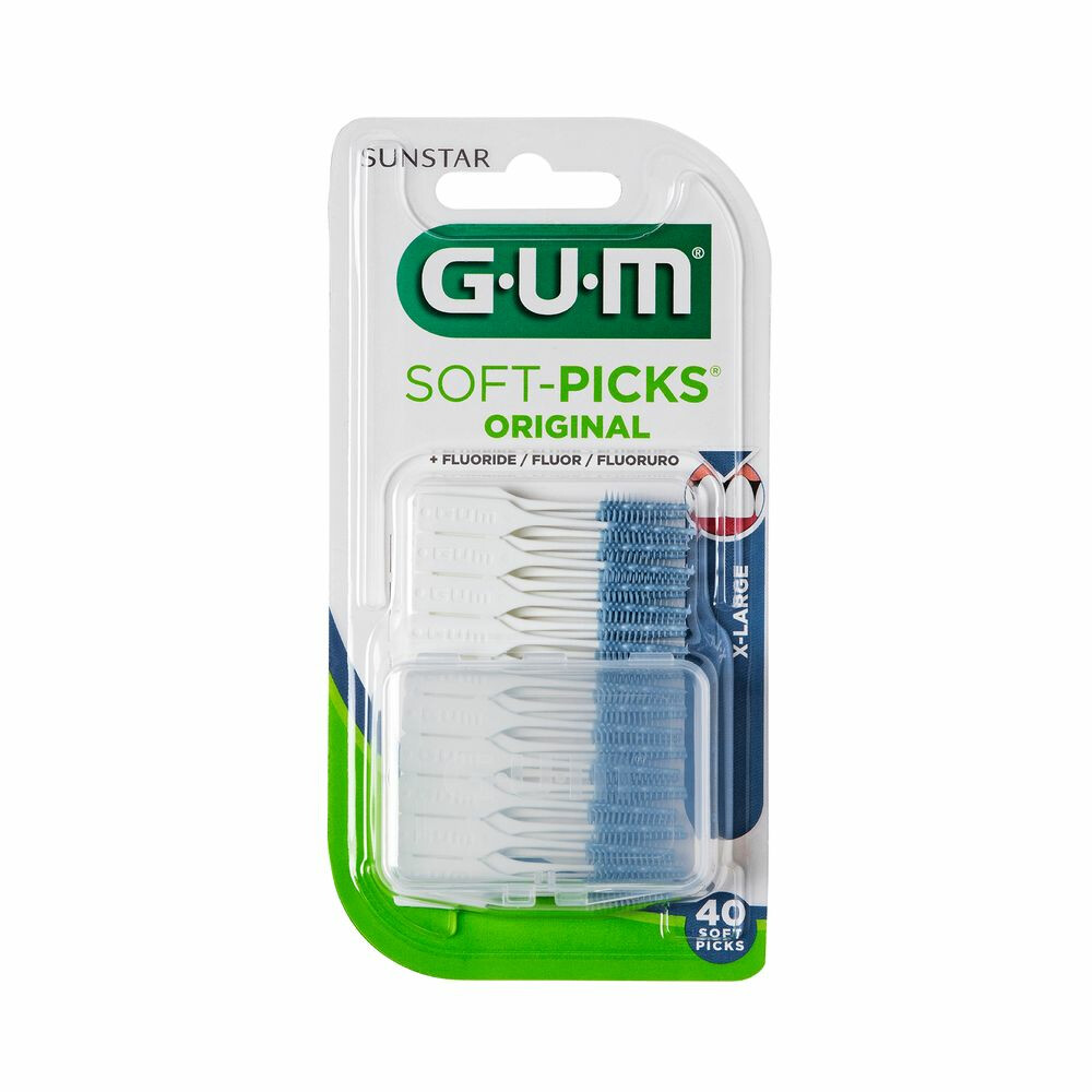 GUM Soft-Picks Original X-Large 40 stuks met grote korting