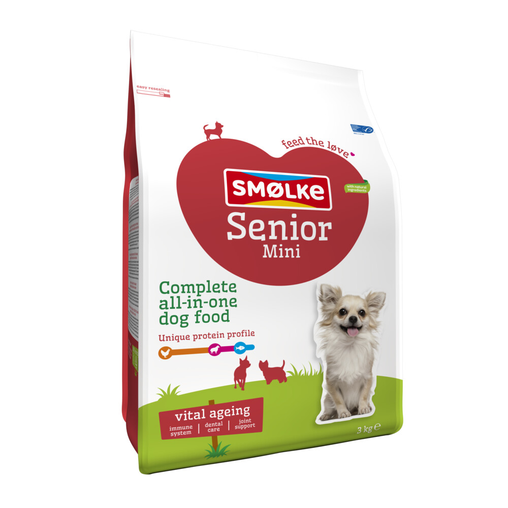 Smolke Senior Mini 3 kg Hondenvoer