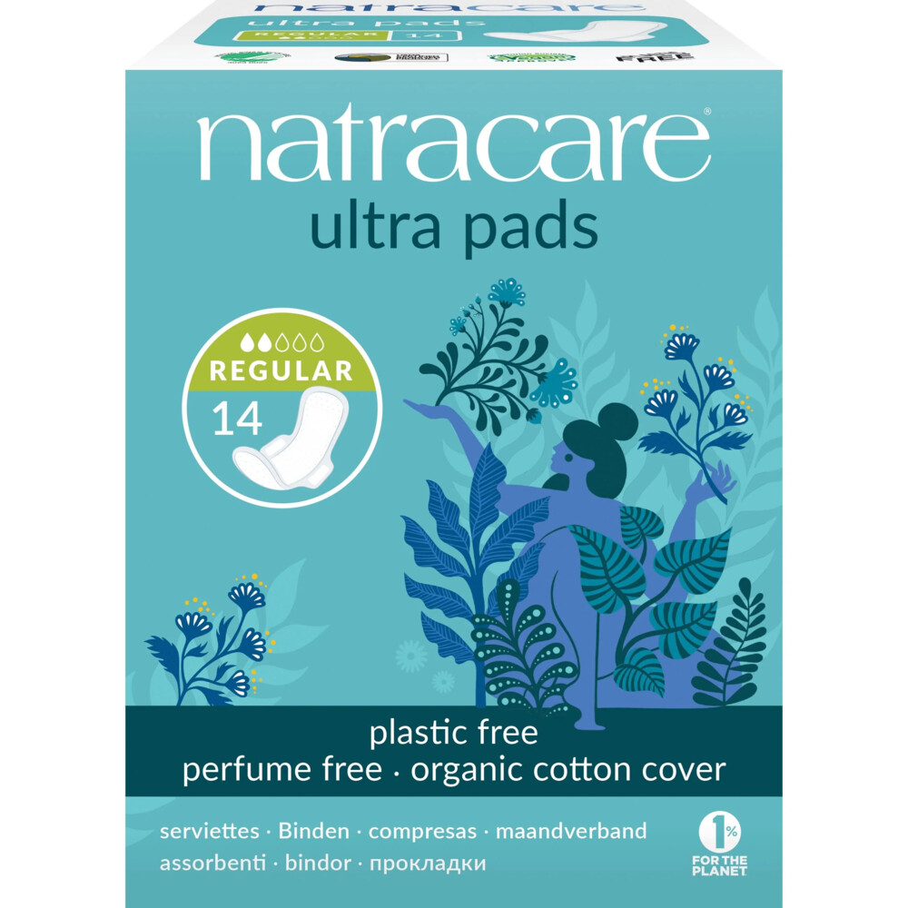 Natracare Maandverband Ultra Pads Super Plus 12 stuks
