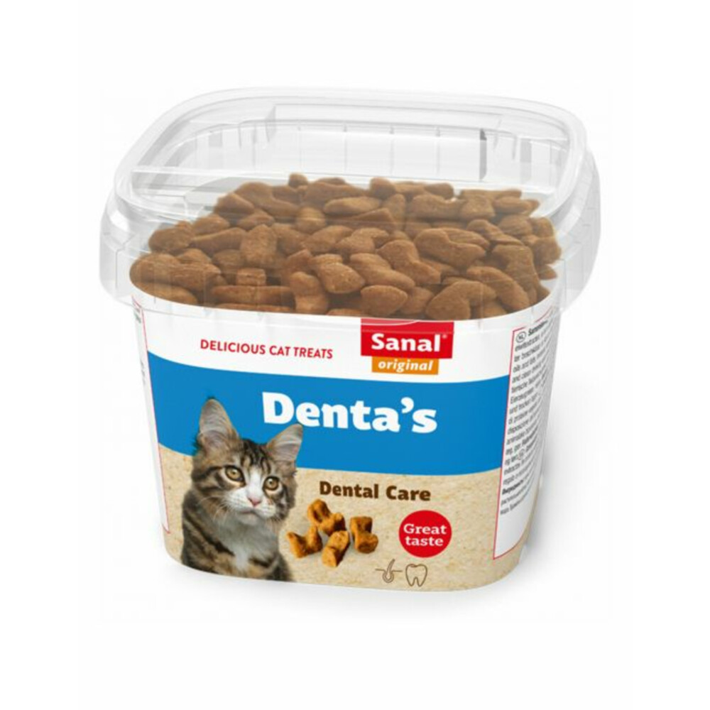 Sanal Denta Cup Kattensnoepjes 75 gr