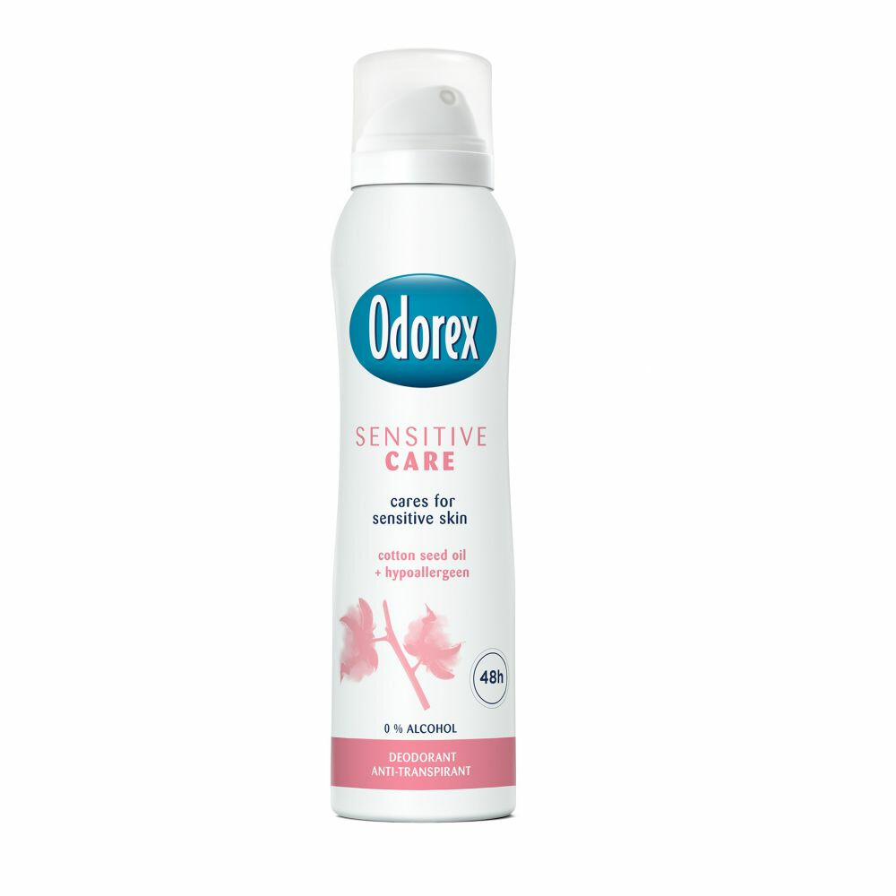 6x Odorex Sensitive Care Deodorant Spray 150 ml