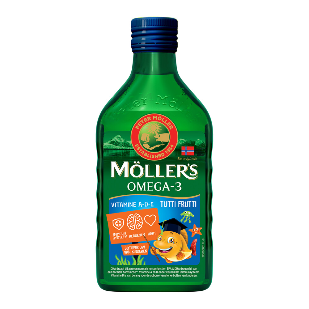 2x Mollers Omega-3 Tutti Frutti 250 ml