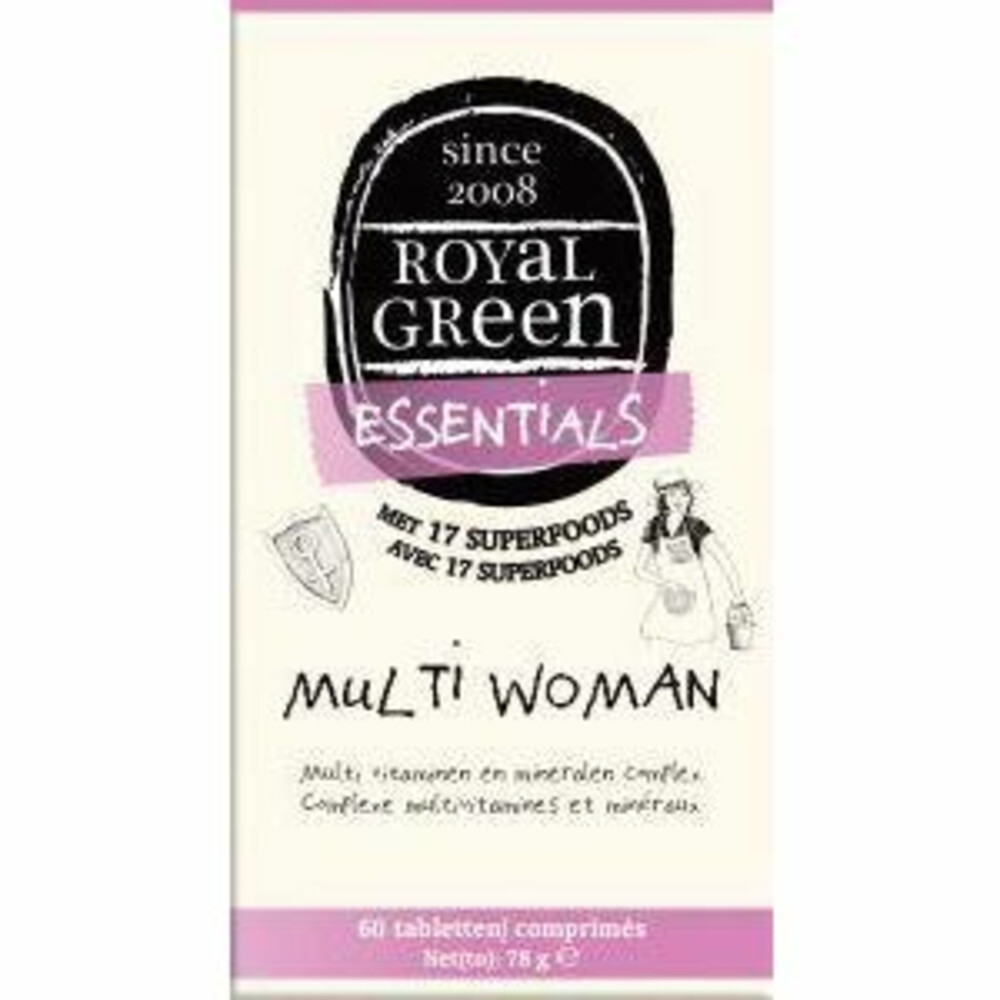 Royal Green Multi Woman 60tab