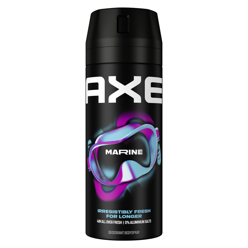2e halve prijs: Axe Deodorant Bodyspray Marine 150 ml