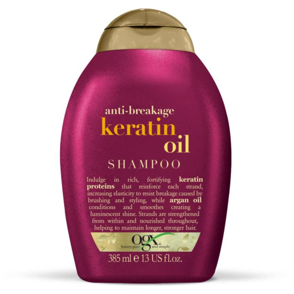 Organix Anti breakage keratin oil shampoo 385ml