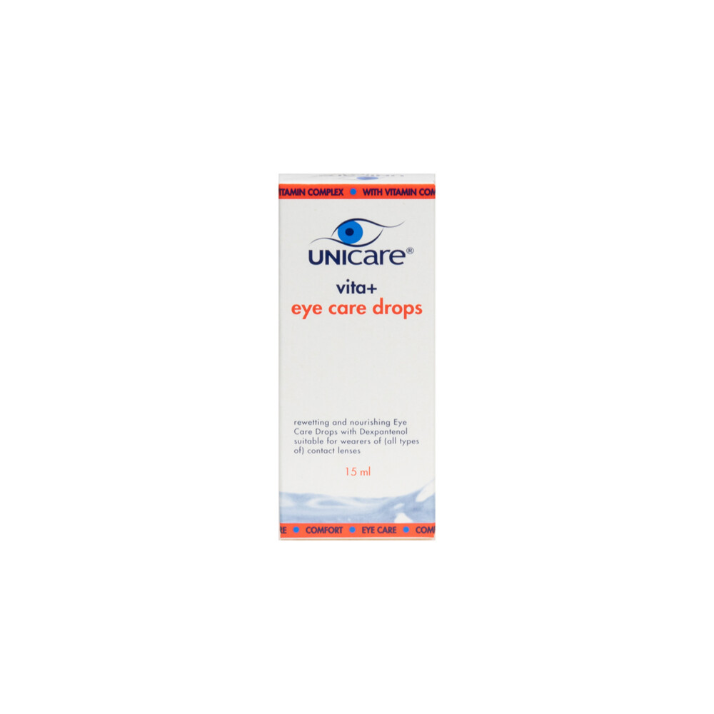Unicare Oogdruppels Vita+ Eye Care Met Dexpanthenol 15ml