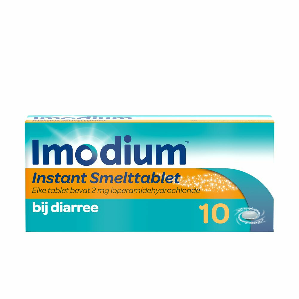 Imodium 2mg Smelttablet 10 Stuks