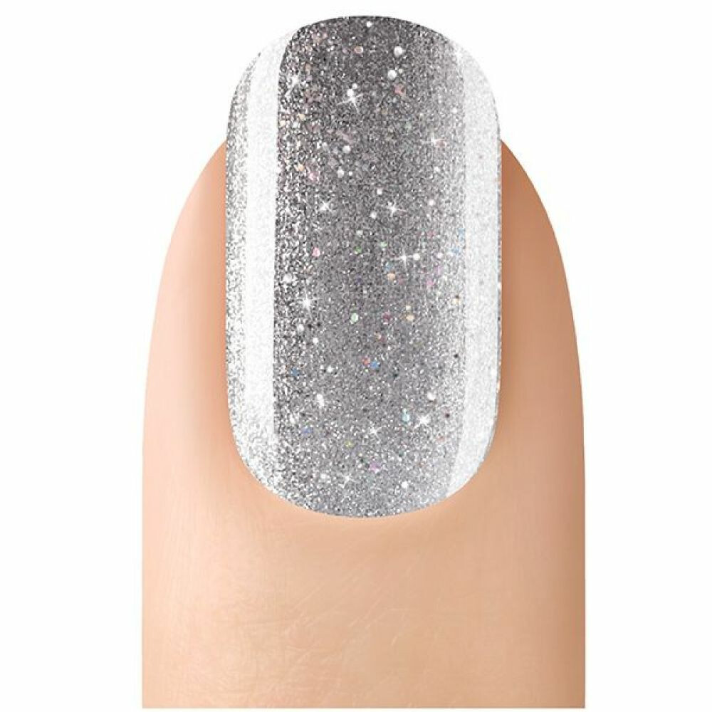 Sensationail Color Gel Polish Silver Glitter 7,36 ml Plein.nl
