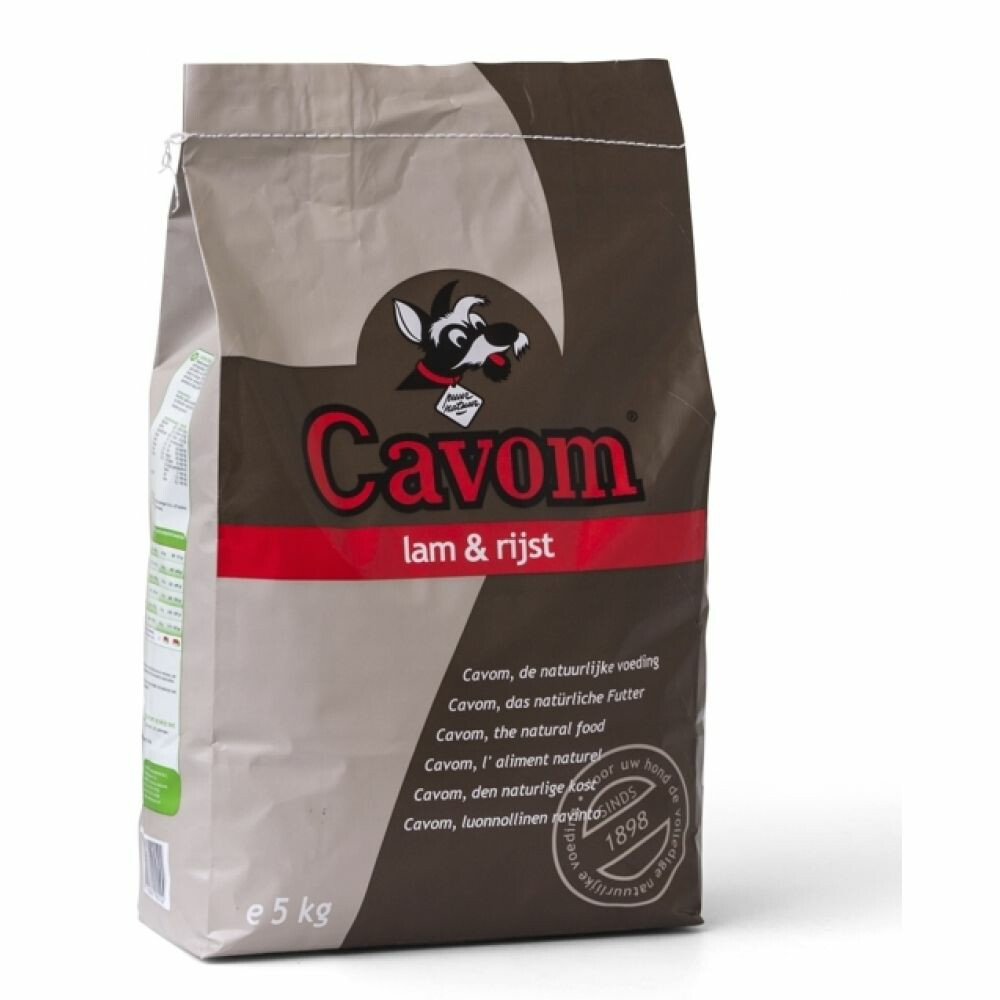 Onafhankelijkheid ik ga akkoord met kapsel Cavom Compleet Hondenvoer Lam - Rijst 5 kg | Plein.nl