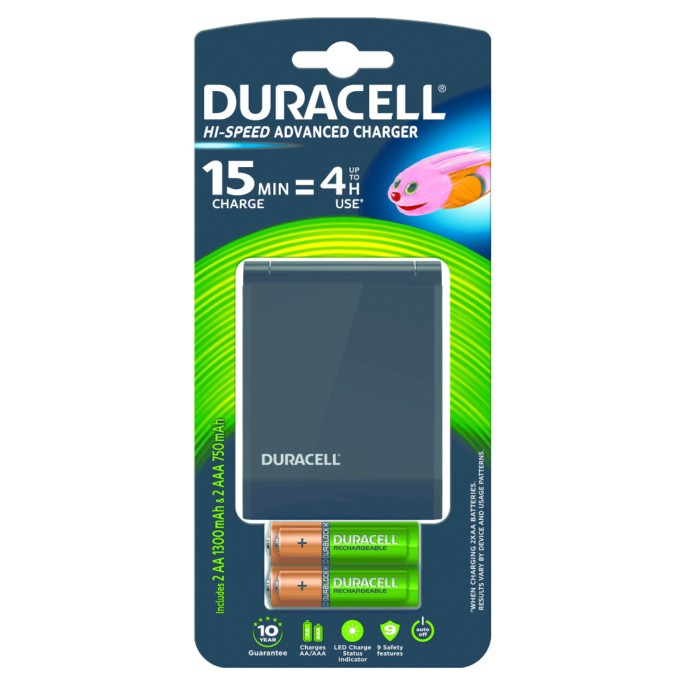 Duracell Oplader CEF 27 Hi-Speed 15
