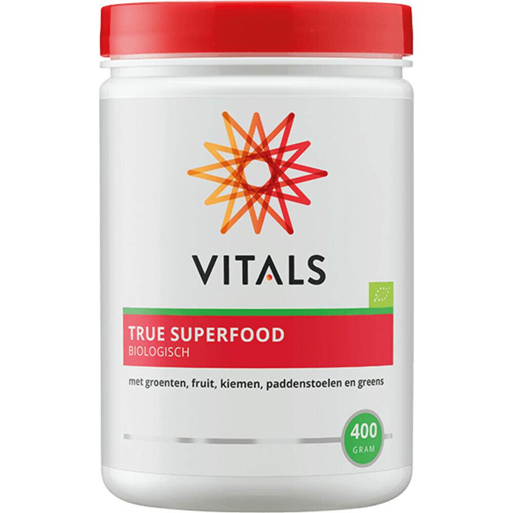 6x Vitals True Superfood Biologisch 400 gr