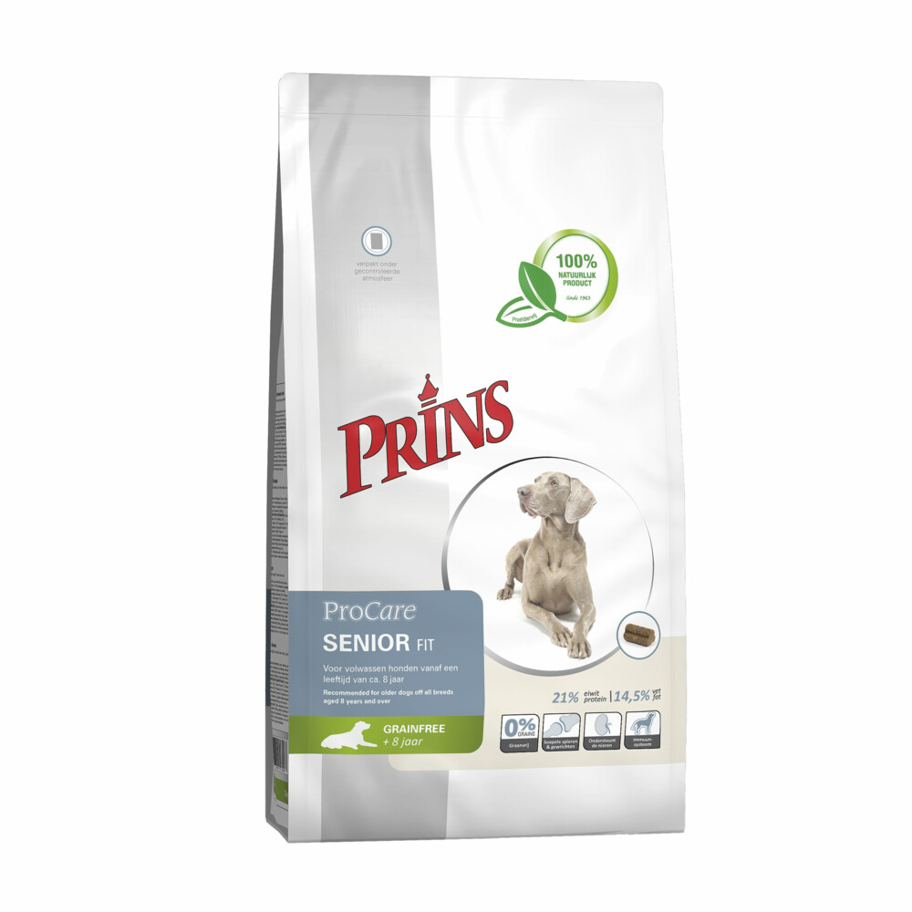 Prins ProCare Graanvrij Senior Fit Hondenvoer 3 kg