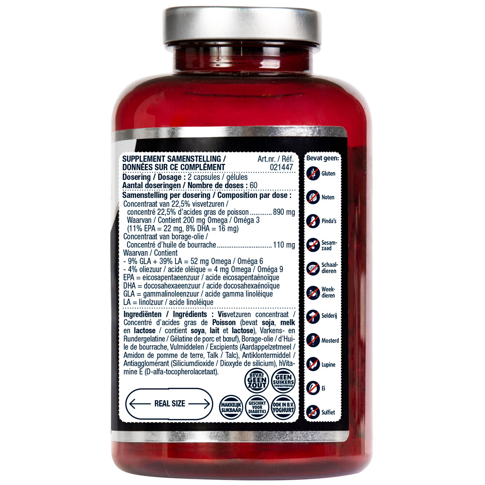 Lucovitaal Omega 369 120 capsules Plein.nl