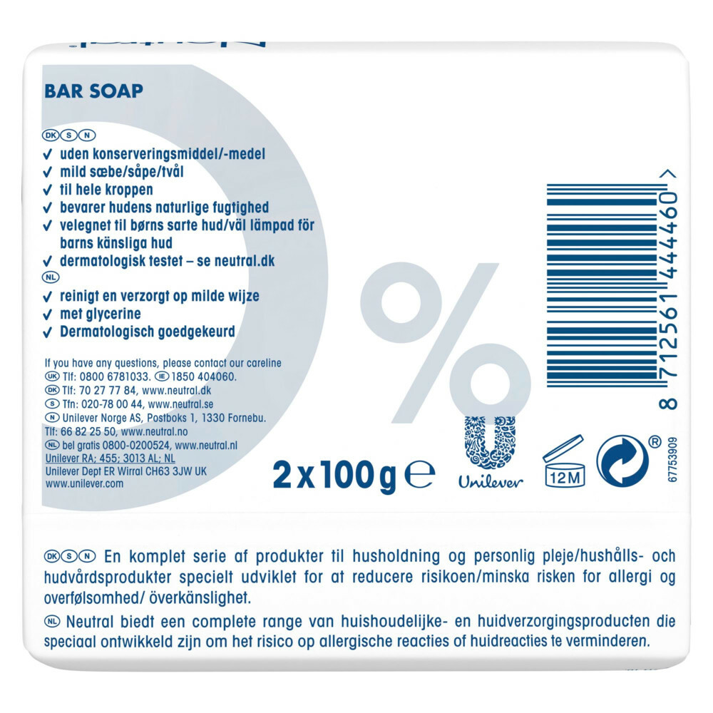 2+1 gratis: Neutral Zeeptablet 2 x 100 gr, foto 2