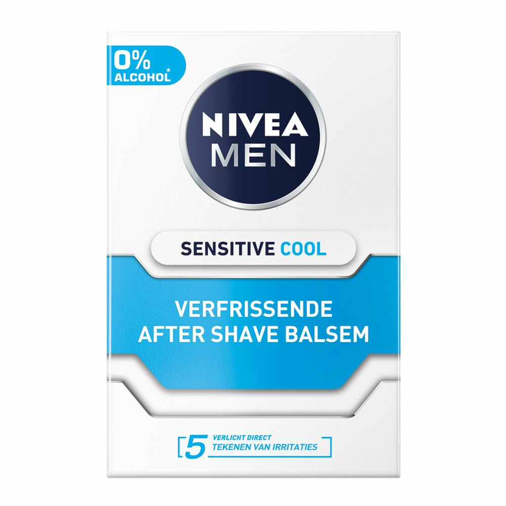 6x Nivea Men Aftershave Balsem Sensitive Cooling 100 ml
