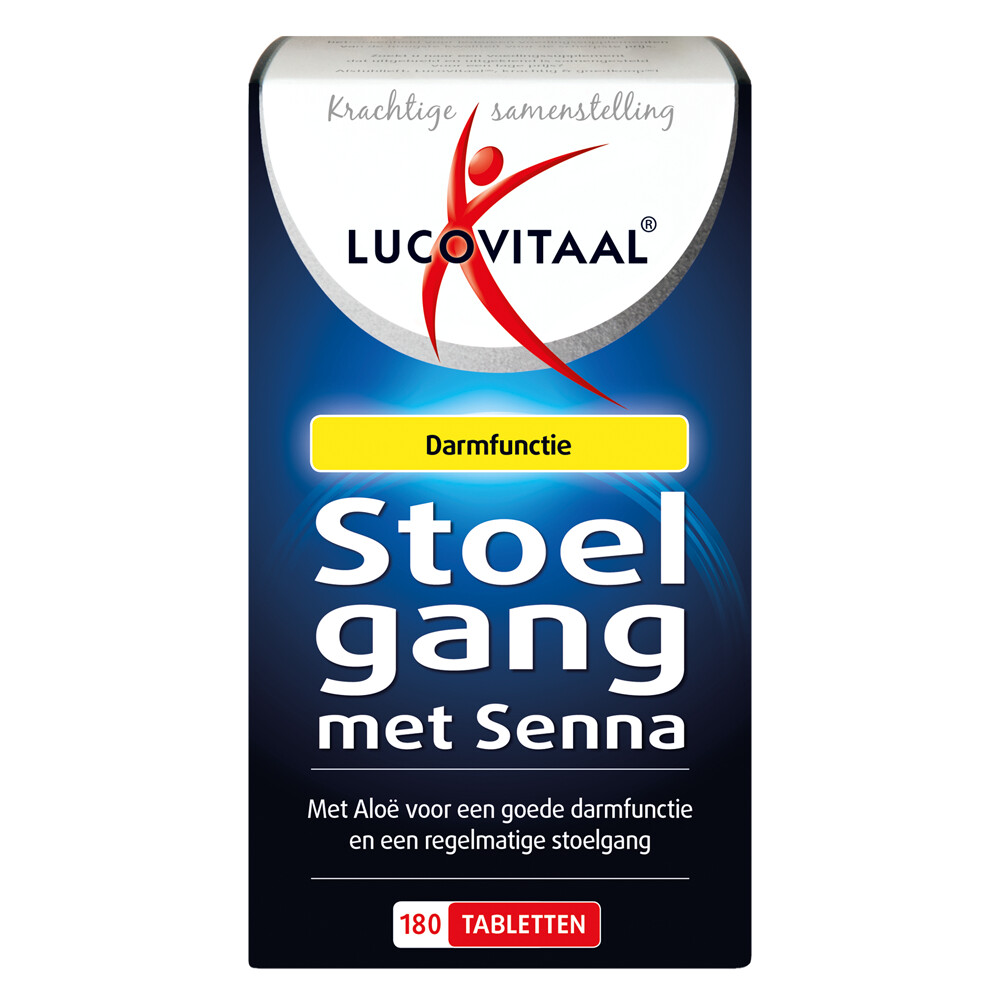 Lucovitaal Stoelgang + Senna Laxeermiddel 180tab