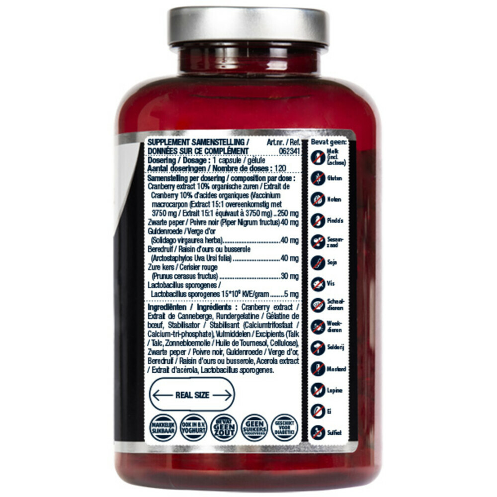 Lucovitaal Cranberry Xtra One a Day 120 capsules Plein.nl