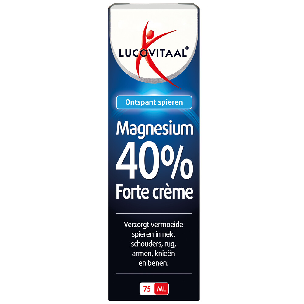 Lucovitaal Magnesium 40% Forte Creme 75ml