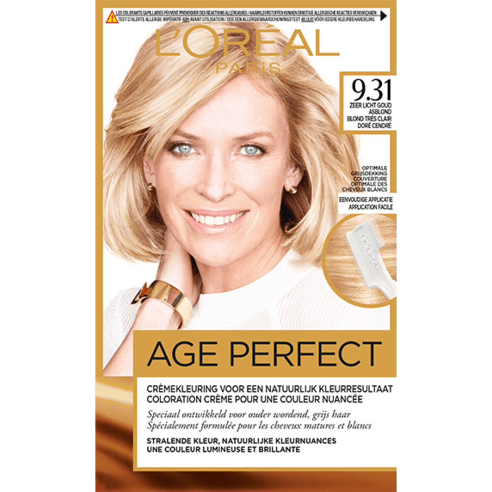 Loreal Excellence Age Perfect 9.31 Licht Goud Blond St